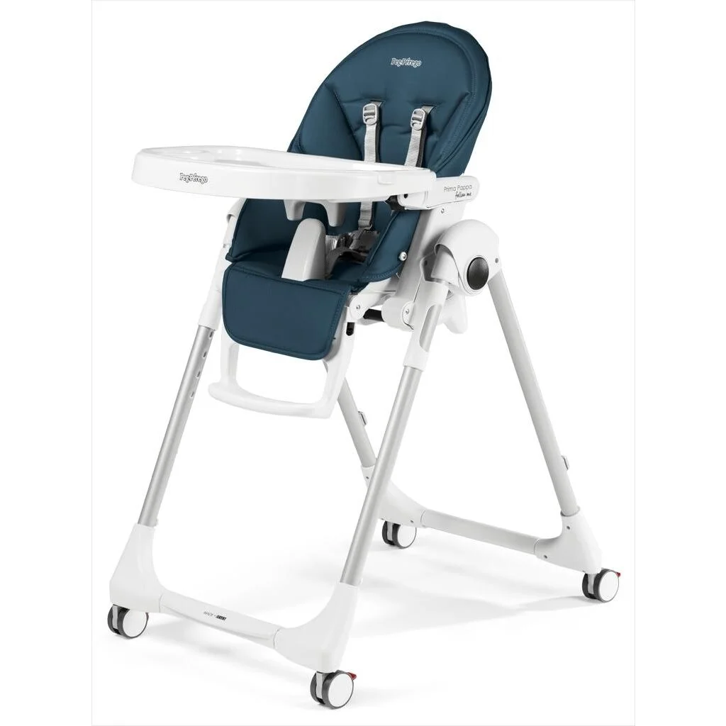 Φωτογραφία προϊόντος: Peg Perego Prima Pappa Follow Me Petrolio - 4132BL71 (Δώρο η μπάρα παιχνιδιών Peg Perego)