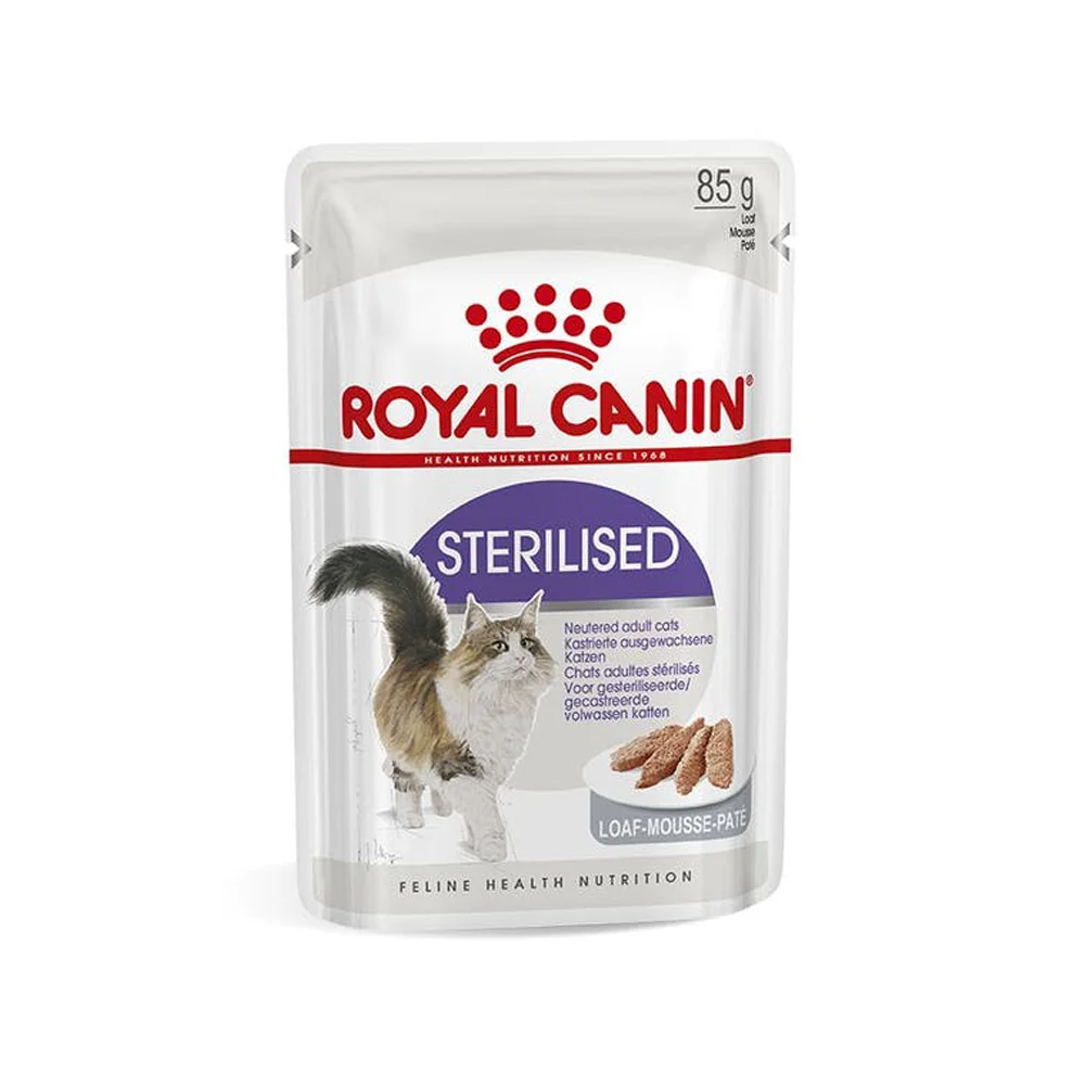 Φωτογραφία προϊόντος: ΛΙΧΟΥΔΙΑ ΓΑΤΑΣ ROYAL CANIN STERILIZED LOAF 85g