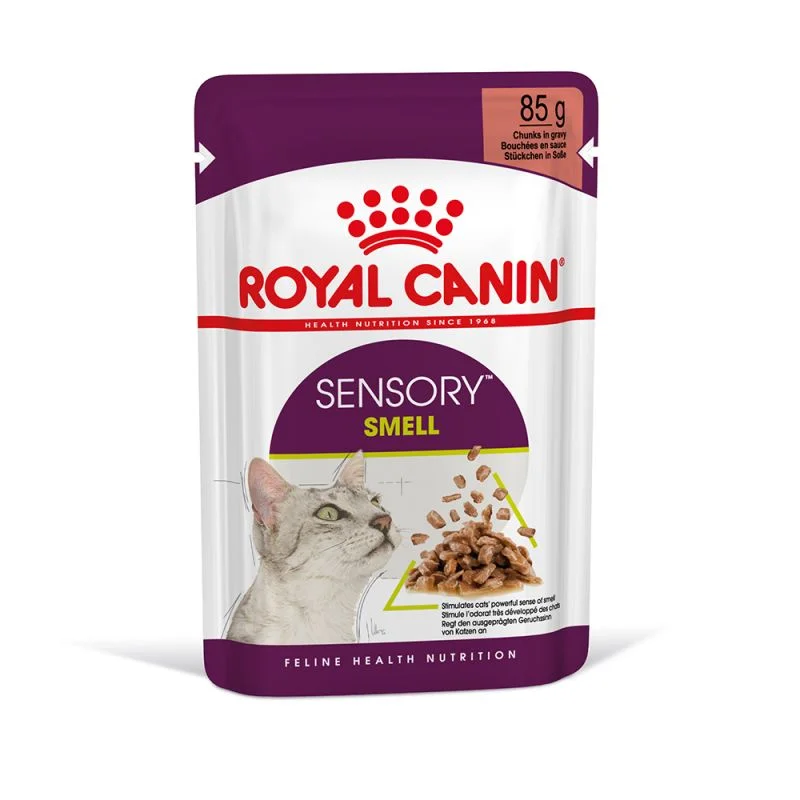 Φωτογραφία προϊόντος: ΛΙΧΟΥΔΙΑ ΓΑΤΑΣ ROYAL CANIN SENSORY SMELL GRAVY 85g