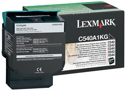 Φωτογραφία προϊόντος: TONER LEXMARK C540A1K BLACK