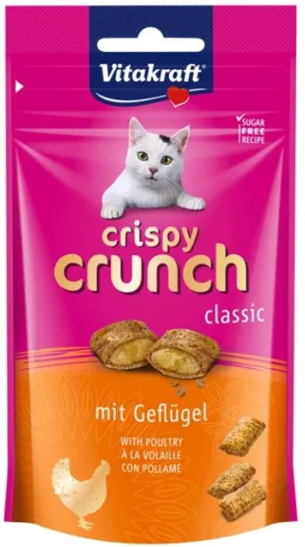 Φωτογραφία προϊόντος: Vitakraft Crispy Crunch τραγανή λιχουδιά κοτόπουλο 60gr Vitakraft (1021978)