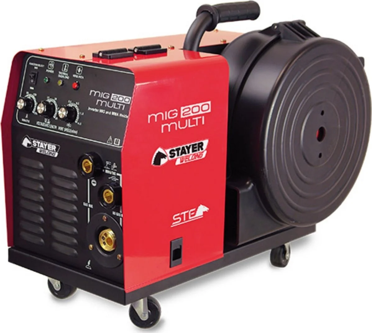 Φωτογραφία προϊόντος: Hλεκτροσυγκόλληση – inverter σύρματος – ηλεκτροδίου STAYER – MIG 200 MULTI