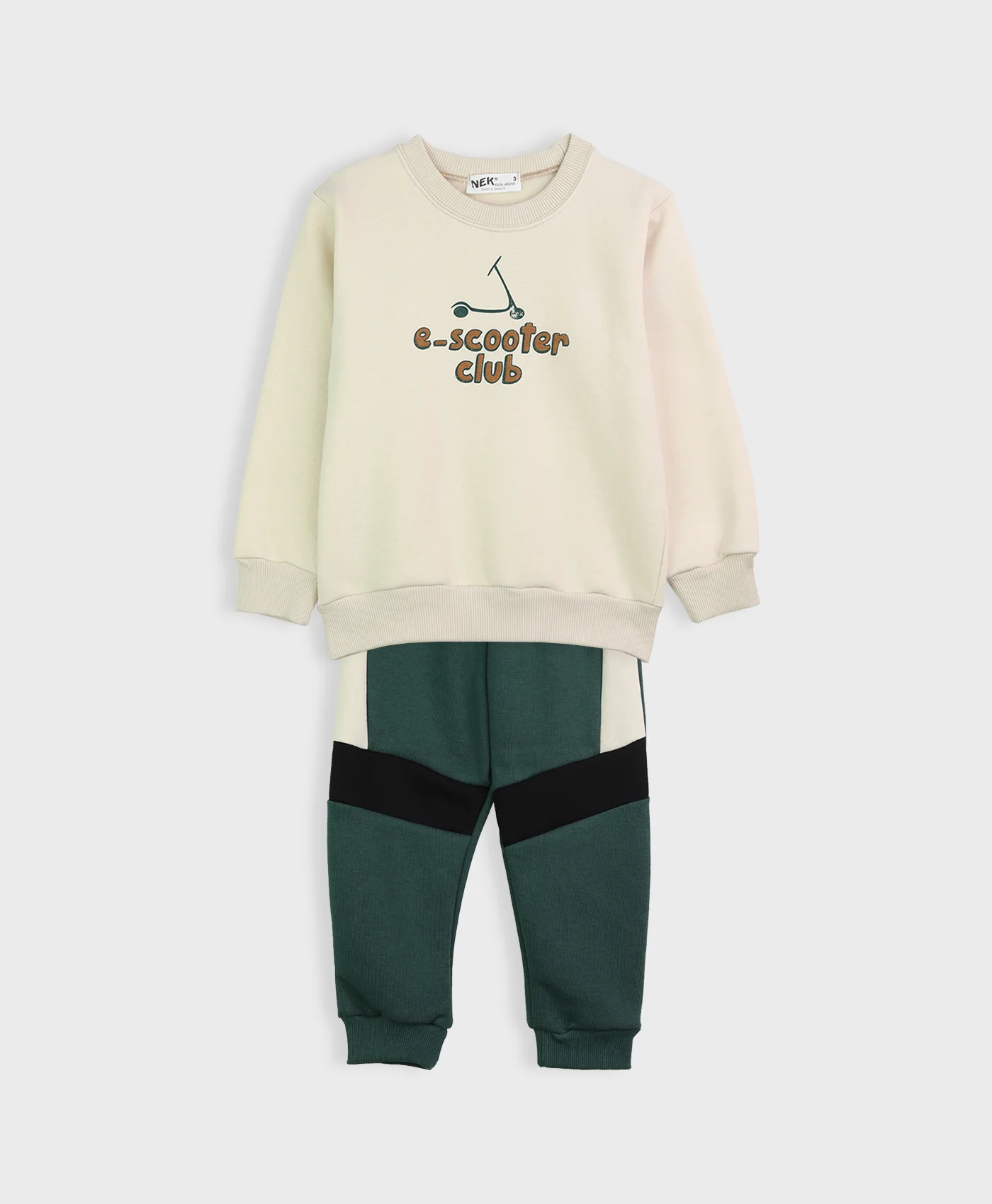 Φωτογραφία προϊόντος: NEK Kids Wear ΣΕΤ ΦΟΡΜΑ SCOOTER CLUB ΚΟΚΚΙΝΟ - ΜΑΥΡΟ