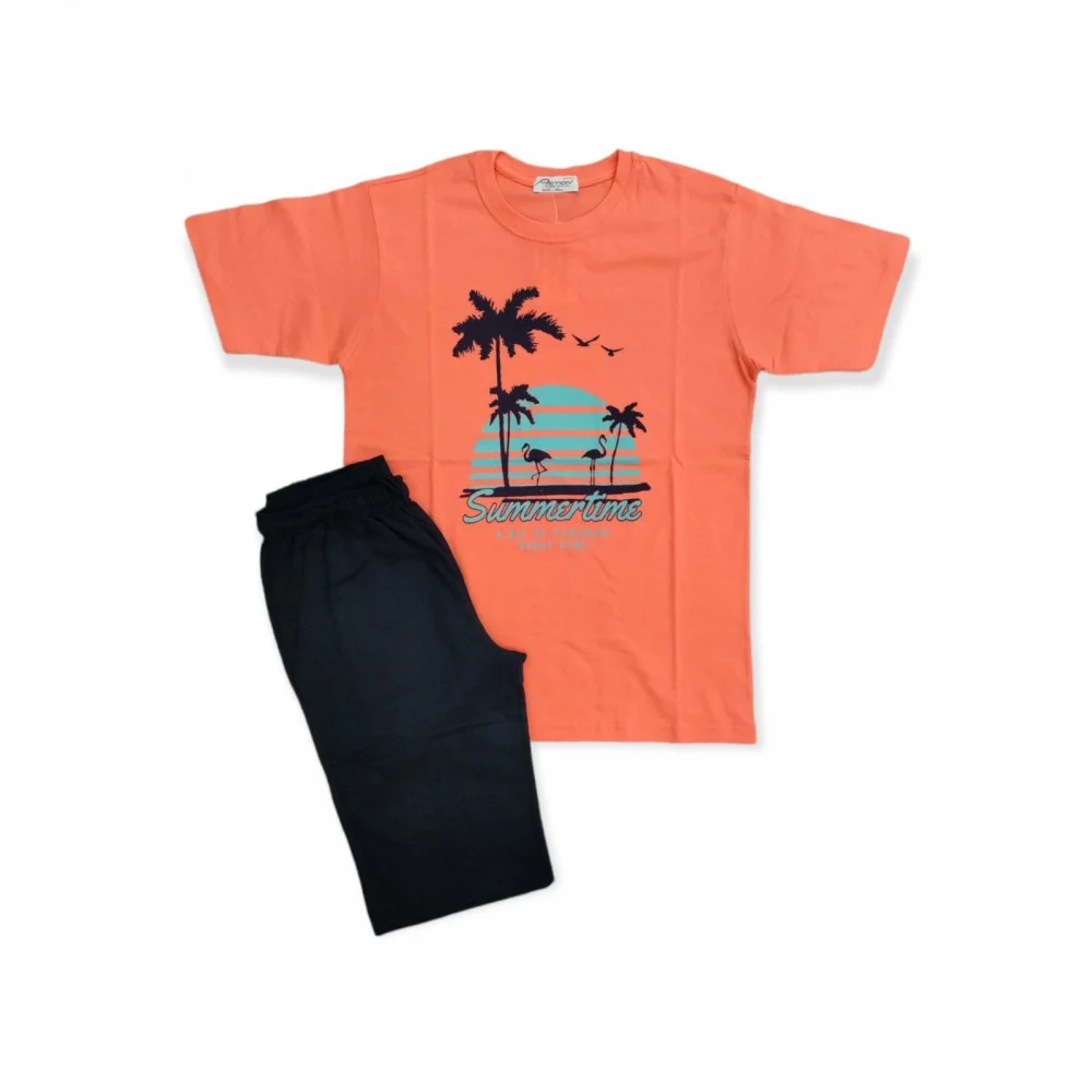Φωτογραφία προϊόντος: Action Sportswear by Cotton Planet ΣΕΤ SUMMERTIME ΛΕΥΚΟ - ΜΠΛΕ