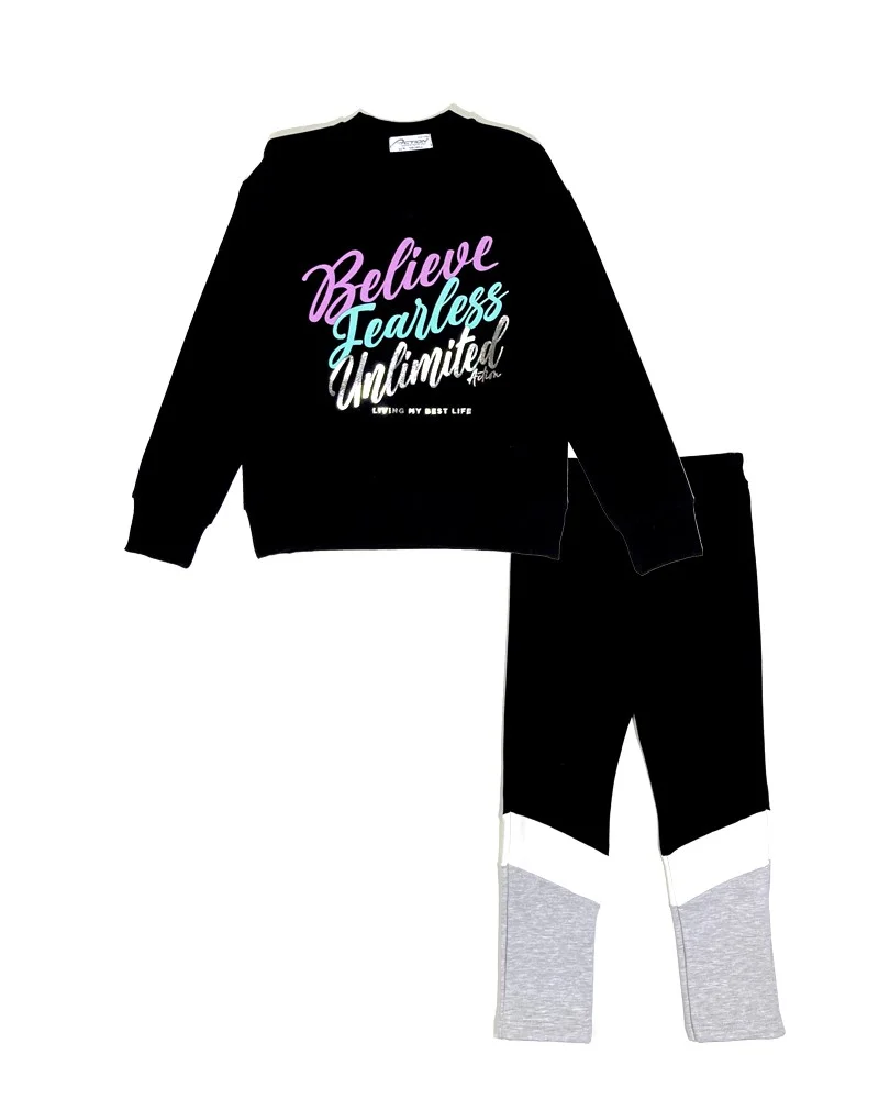 Φωτογραφία προϊόντος: Action Sportswear by Cotton Planet ΣΕΤ FEARLESS ΡΟΖ