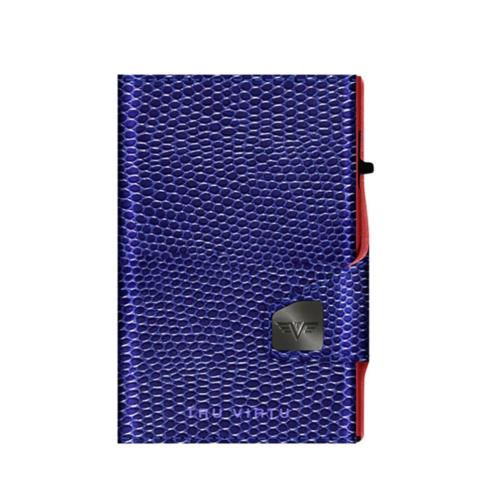 Φωτογραφία προϊόντος: TRU VIRTU Πορτοφόλι CLICK + SLIDE Iguana Glossy Violet/Red