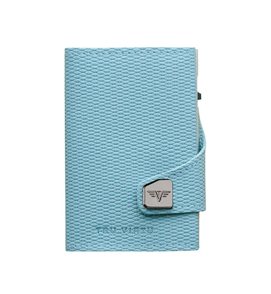 Φωτογραφία προϊόντος: Πορτοφόλι Tru Virtu Click + Slide Rhombus LightBLue / Silver