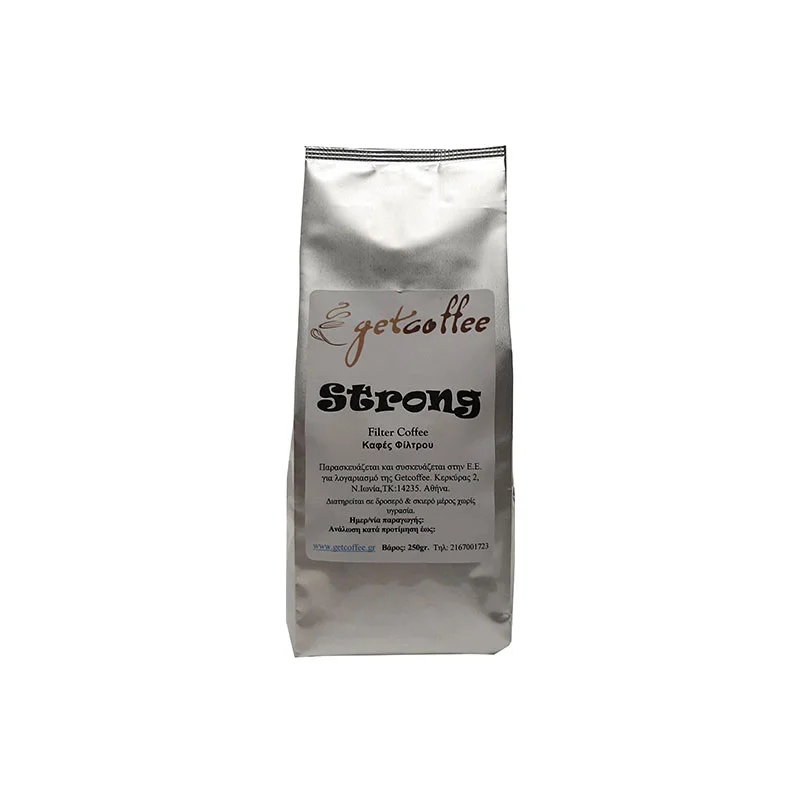 Φωτογραφία προϊόντος: Καφές Φίλτρου Getcoffee Strong 250g