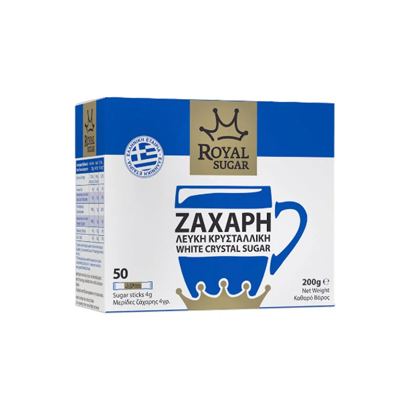 Φωτογραφία προϊόντος: Ζάχαρη Λευκή Royal σε Sticks - 50 τεμάχια
