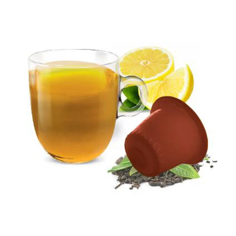 Φωτογραφία προϊόντος: Te Al Limone Nespresso συμβατές κάψουλες τσάι Tiziano Bonini - 10 τεμάχια