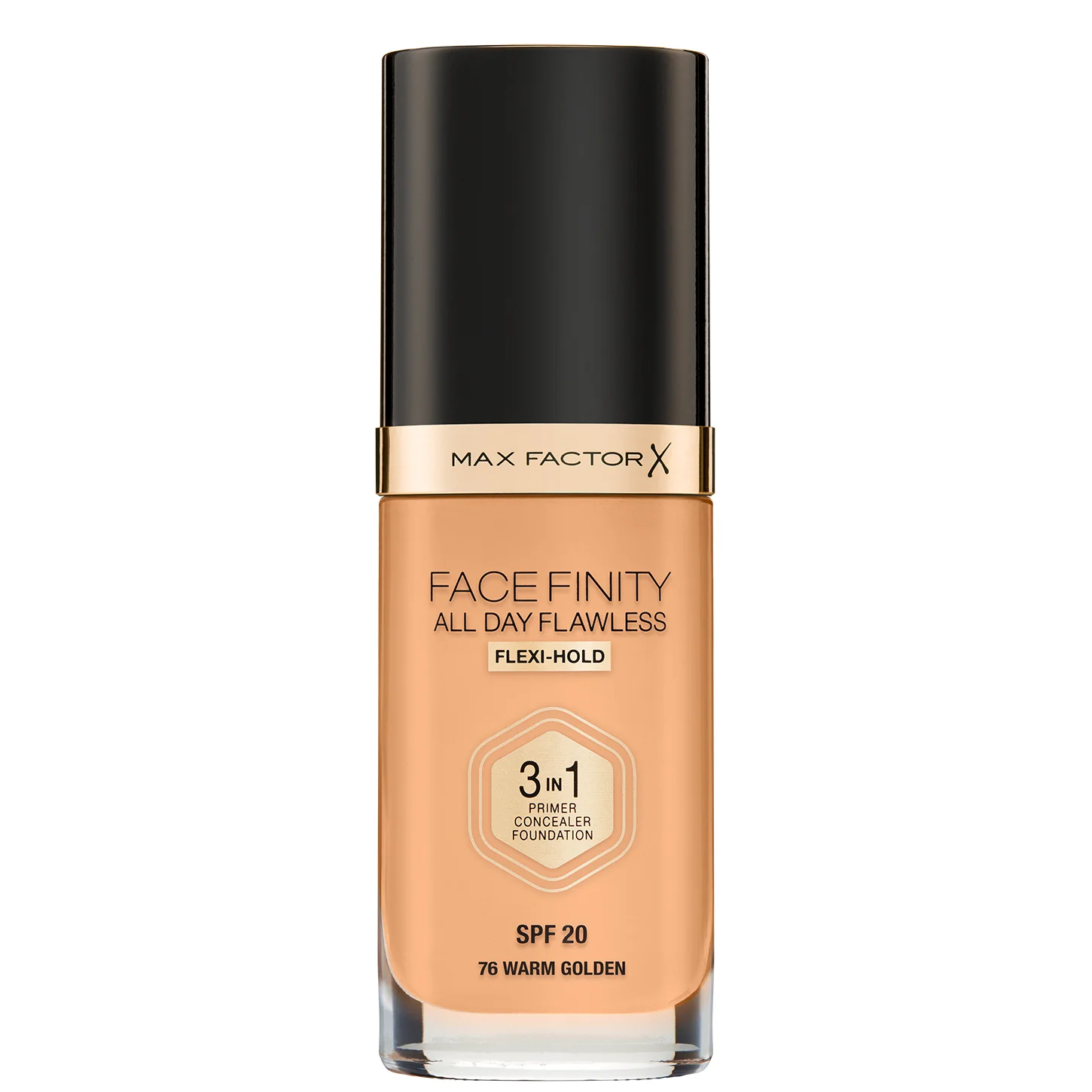 Φωτογραφία προϊόντος: Max Factor Facefinity All Day Flawless 3-In-1 Foundation - 76 Warm Golden (30ml)