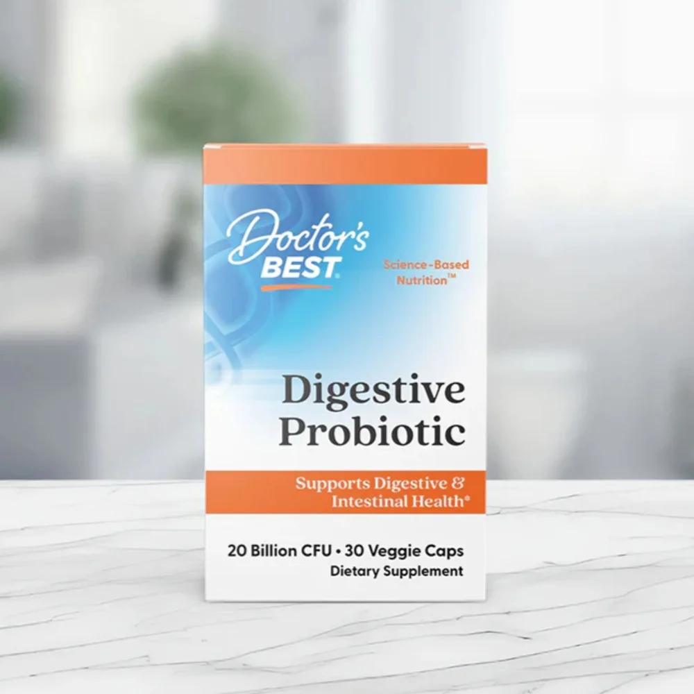 Φωτογραφία προϊόντος: Doctor's Best Digestive Probiotic 20 Billion CFU 30 vCaps