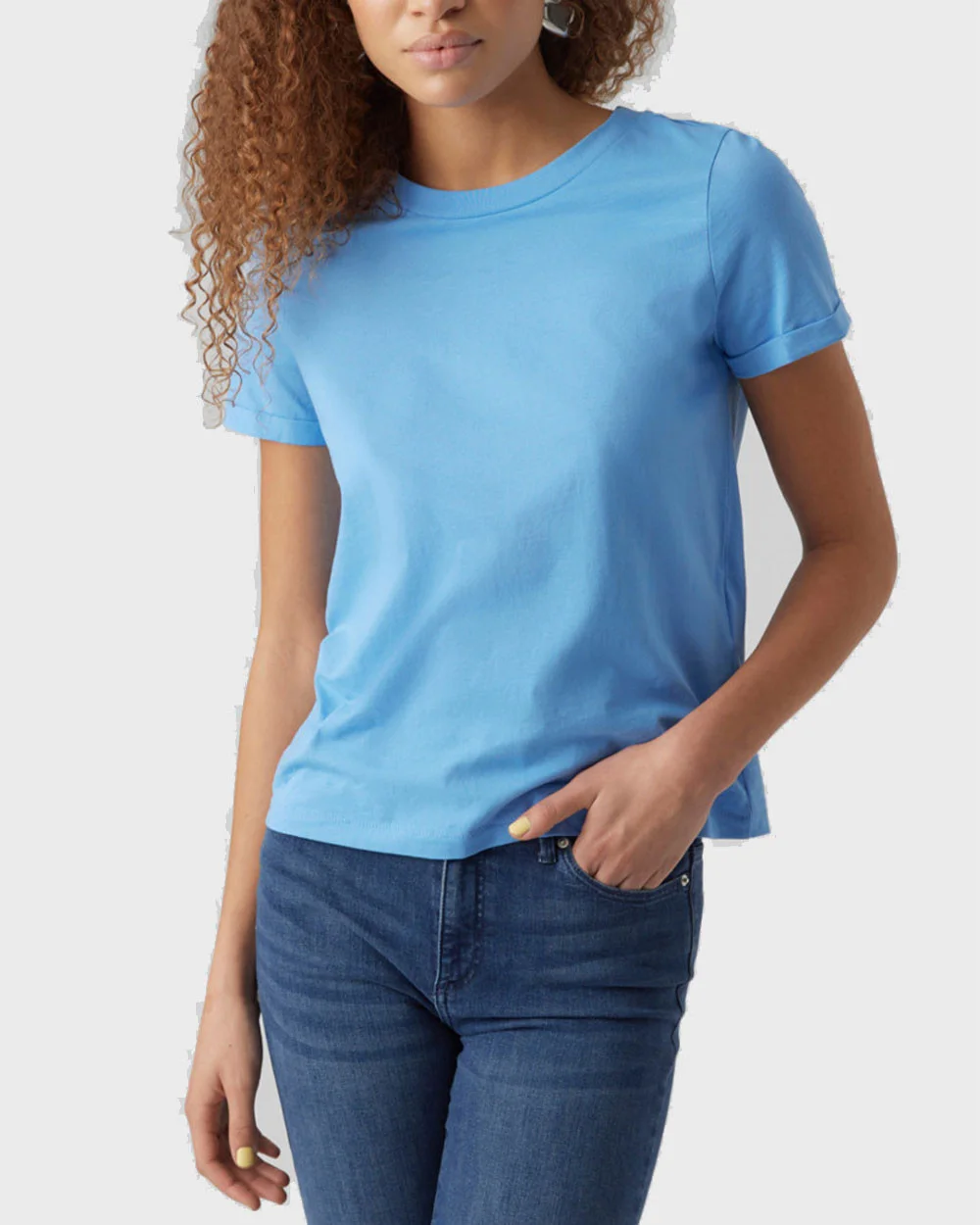 Φωτογραφία προϊόντος: VERO MODA ΓΥΝΑΙΚΕΙΟ T-SHIRT - 10243889 ΓΑΛΑΖΙΟ