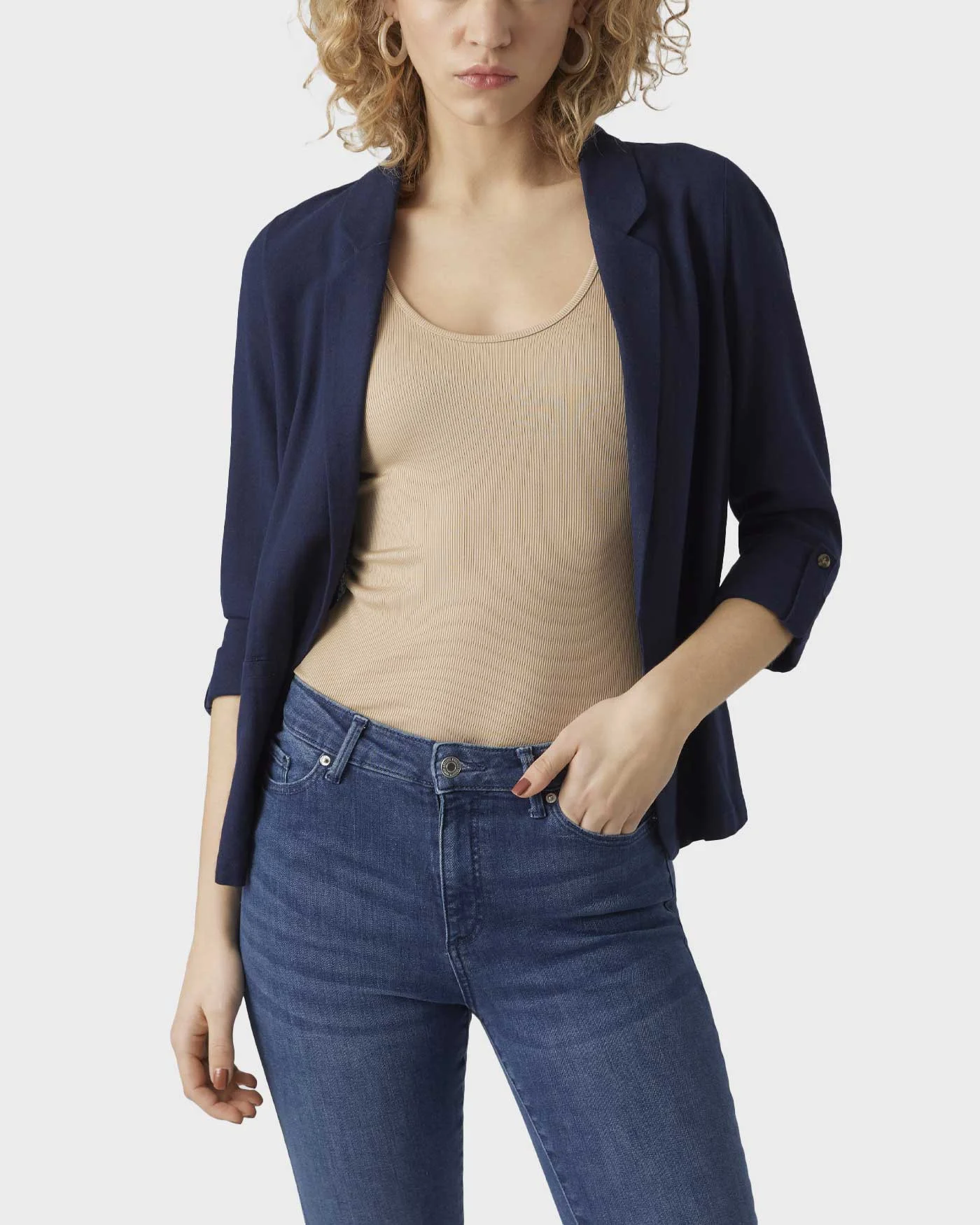 Φωτογραφία προϊόντος: VERO MODA ΓΥΝΑΙΚΕΙΟ ΛΙΝΟ ΣΑΚΑΚΙ - 10279700 ΜΠΛΕ
