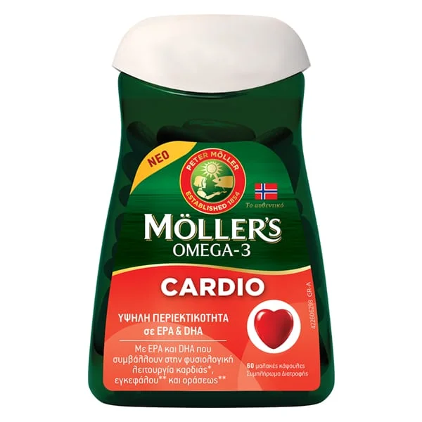 Φωτογραφία προϊόντος: Mollers Omega-3 Cardio, 60caps
