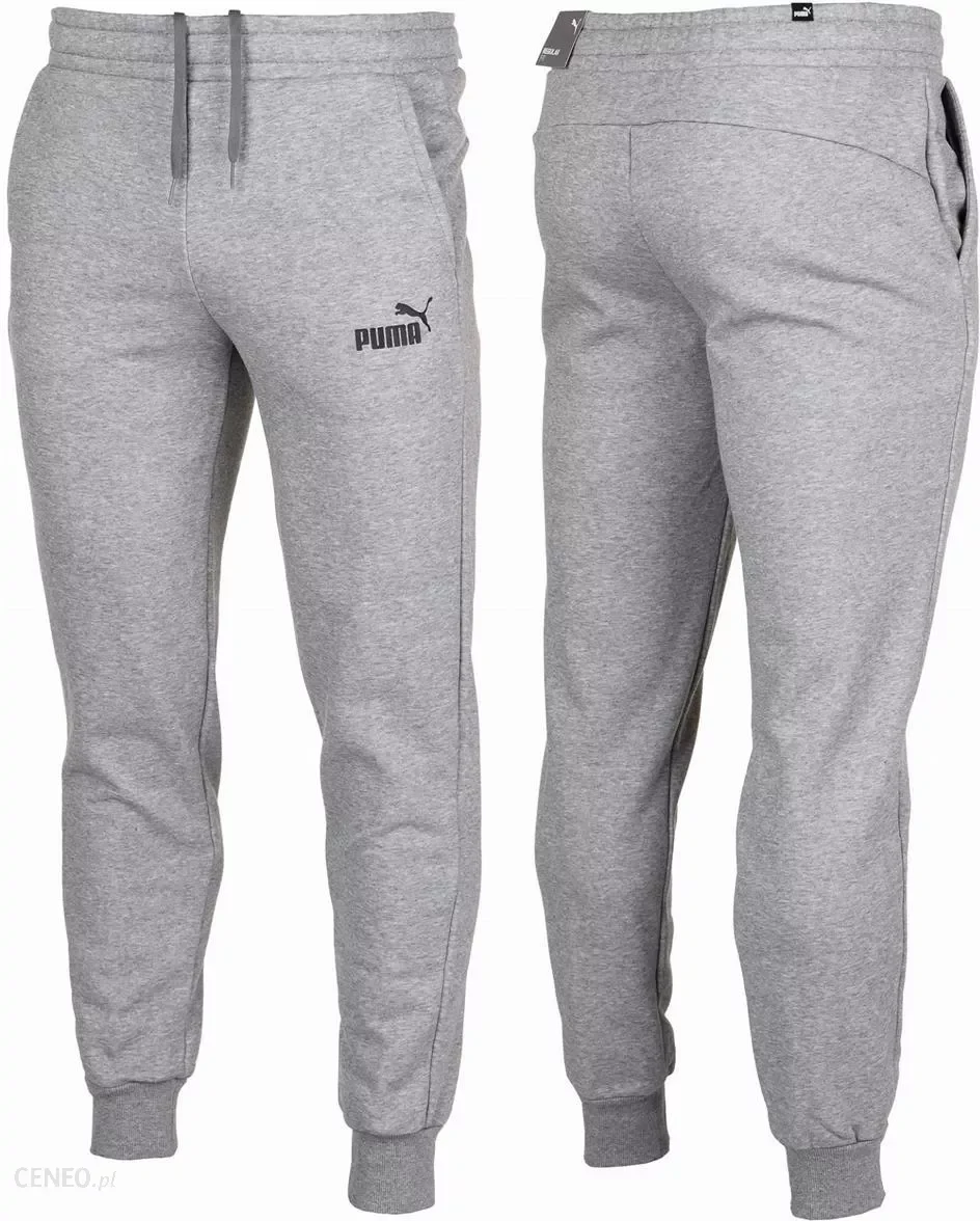 Φωτογραφία προϊόντος: PUMA ESSENTIALS LOGO PANTS MEDIUM GRAY HEATHER 586716 03