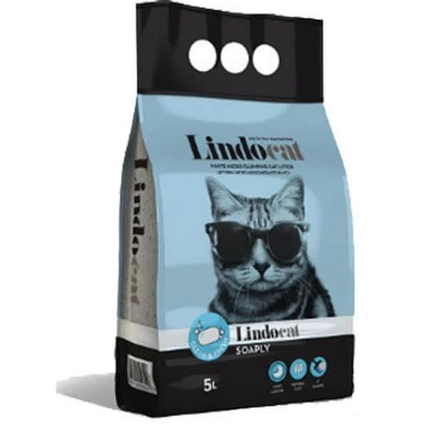 Φωτογραφία προϊόντος: Άμμος για γάτες LindoCat Soap Clumping 5L Pet Camelot