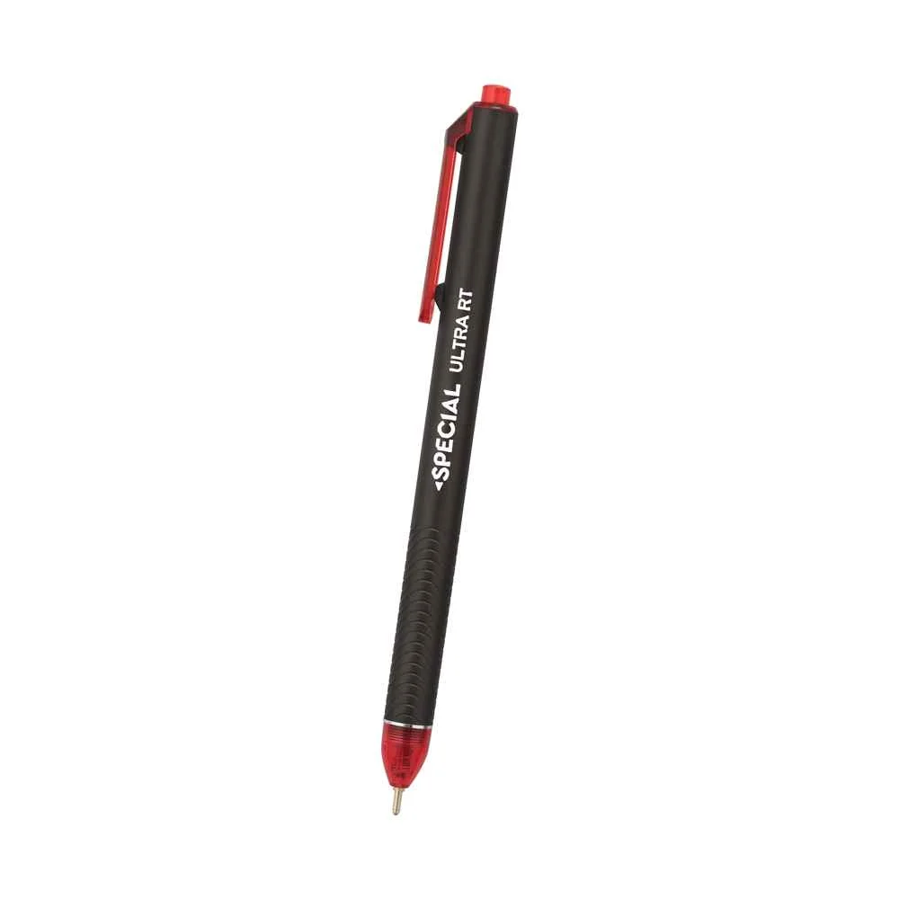 Φωτογραφία προϊόντος: Typotrust Στυλό Ballpoint 1.0mm με Κόκκινο Mελάνι Ultra RT με Κουμπί SP10410-02