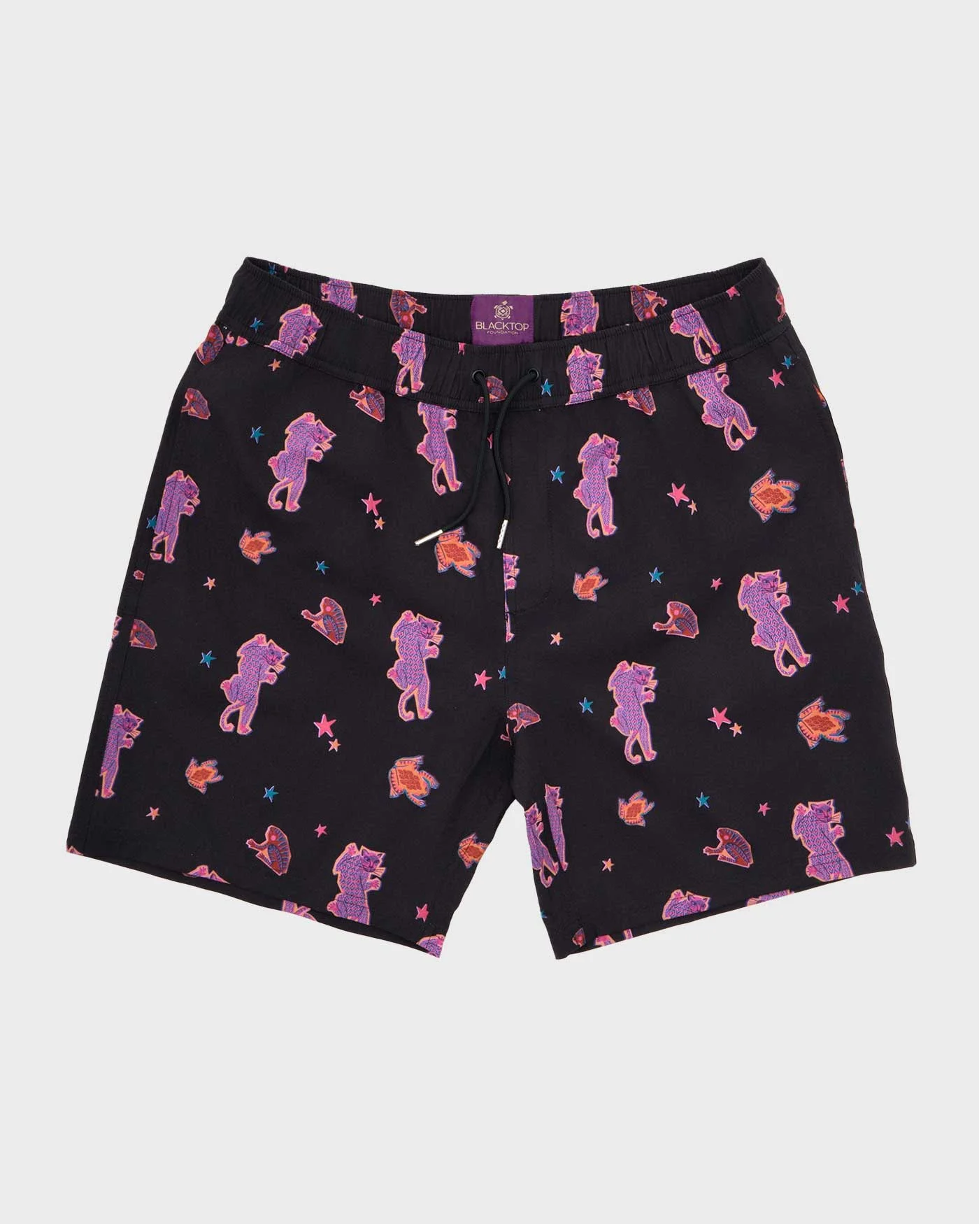 Φωτογραφία προϊόντος: BLACKTOP FOUNDATION ΑΝΔΡΙΚΟ ΜΑΓΙΟ - PINK PANTHRO SHORT ΜΑΥΡΟ