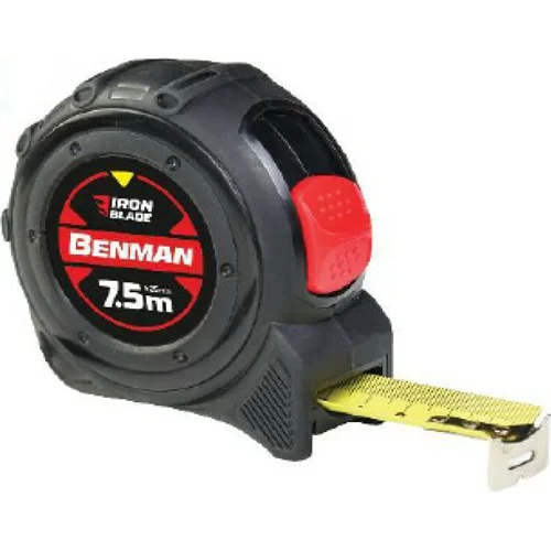 Φωτογραφία προϊόντος: Benman 71019 - Μέτρο Ρολό Iron Blade 7.5m x 25mm