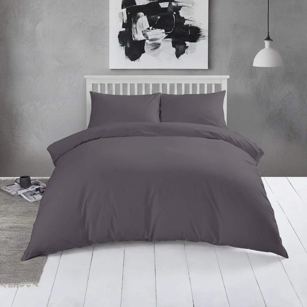 Φωτογραφία προϊόντος: Melinen Home Σεντονι Μονο 170χ270 Urban Line Dark Grey