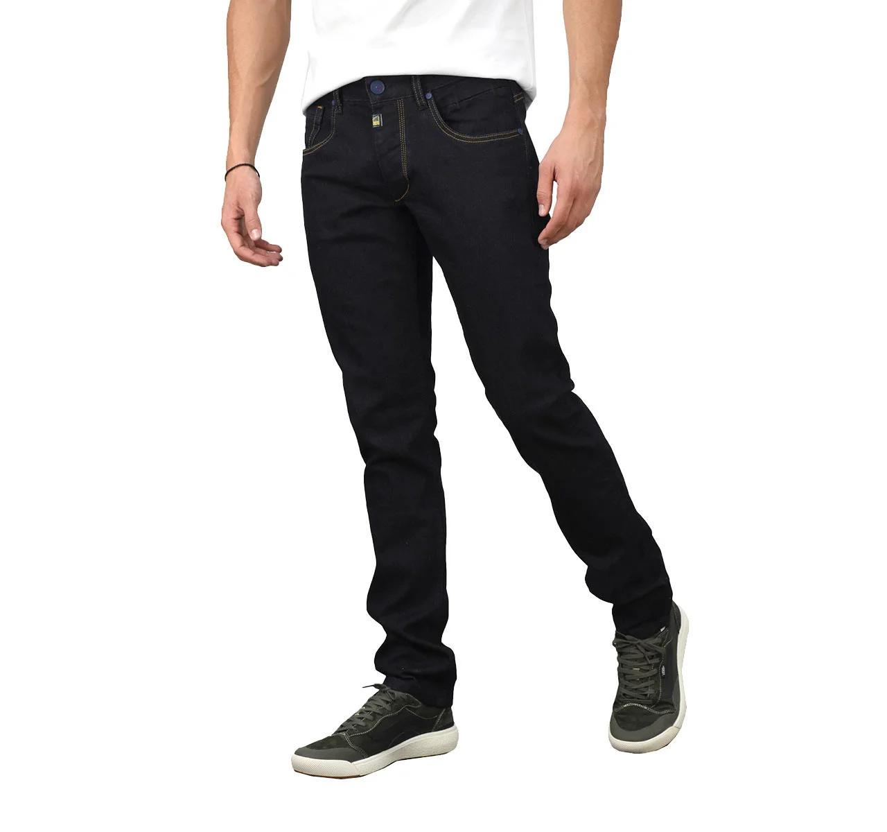 Φωτογραφία προϊόντος: Cover Jeans ανδρικό βαμβακερό τζιν παντελόνι Teddy slim fit μαύρο G0079