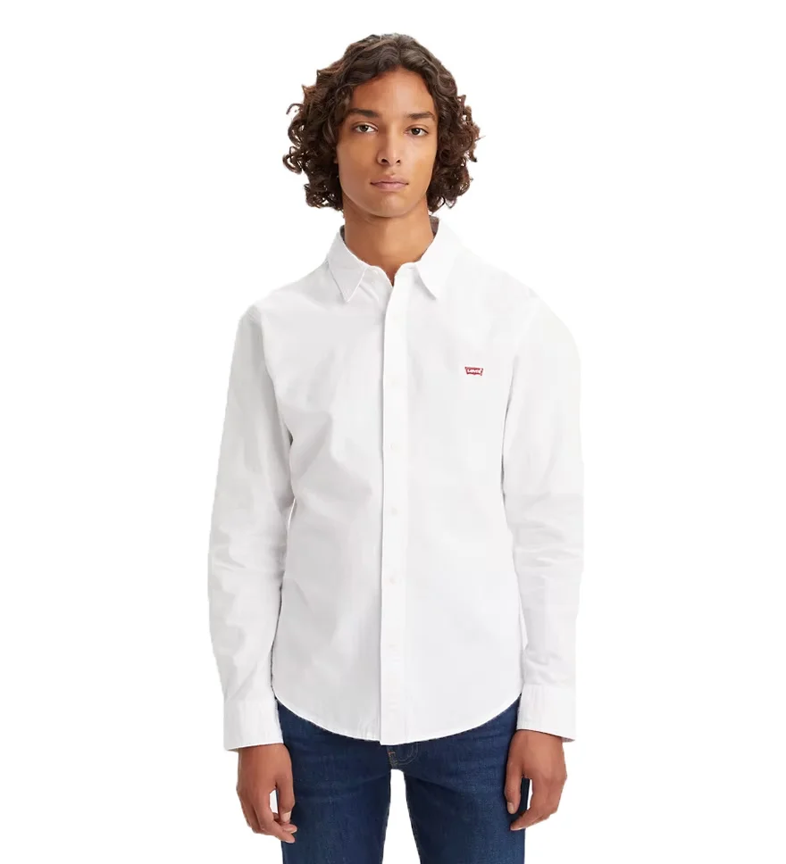 Φωτογραφία προϊόντος: Levi's Levi s ανδρικό βαμβακερό slim oxford πουκάμισο λευκό 86625-0002