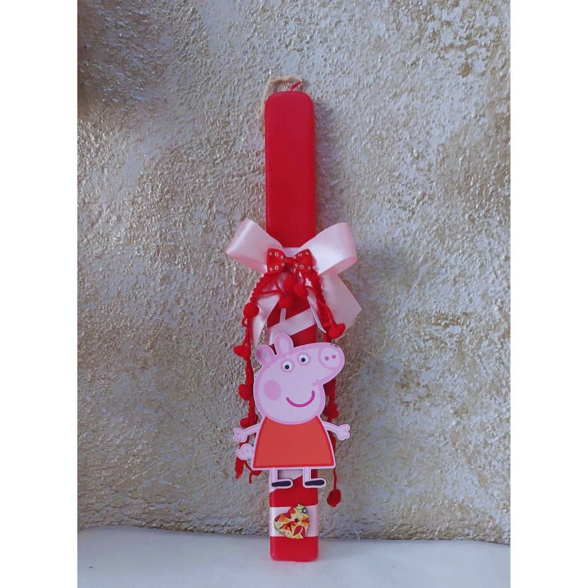 Φωτογραφία προϊόντος: Πασχαλινή Λαμπάδα Peppa Pig-Πέππα αρωματική ροζ