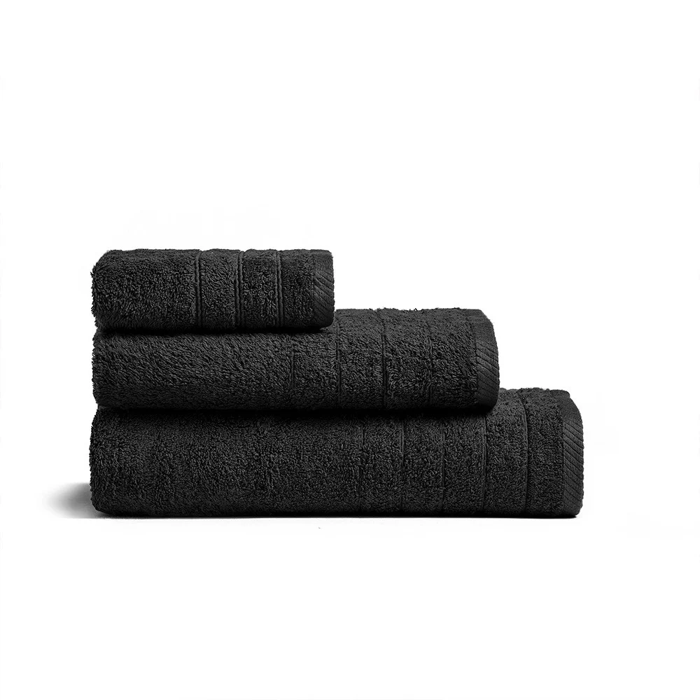 Φωτογραφία προϊόντος: Melinen Home Πετσετα Προσωπου Fresca Black (50x90)