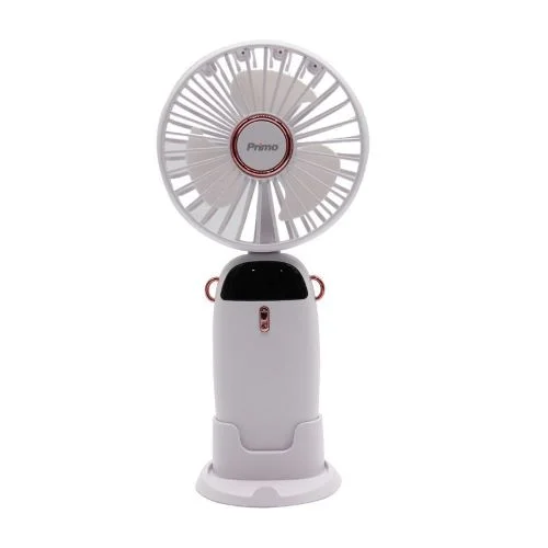 Φωτογραφία προϊόντος: Ανεμιστήρας Mini Primo 3.5 9cm Λευκός Επαναφορτιζόμενος με Usb [280299142]