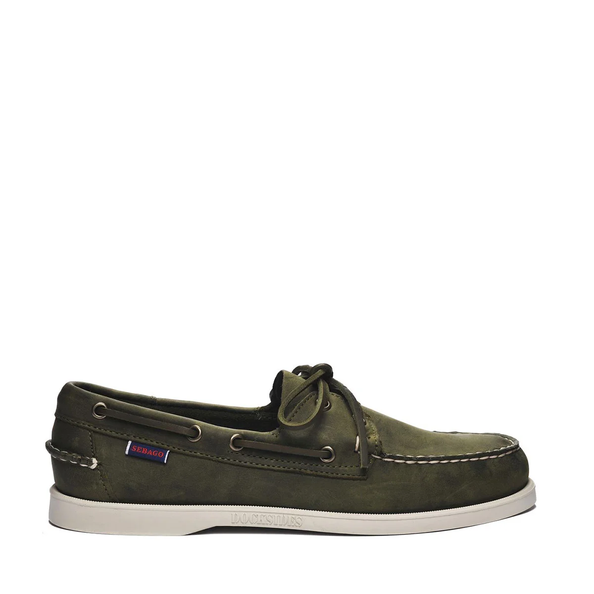 Φωτογραφία προϊόντος: SEBAGO ΑΝΔΡΙΚΑ BOAT SHOES DOCKSIDES PORTLAND CRAZY GREEN MILITARY