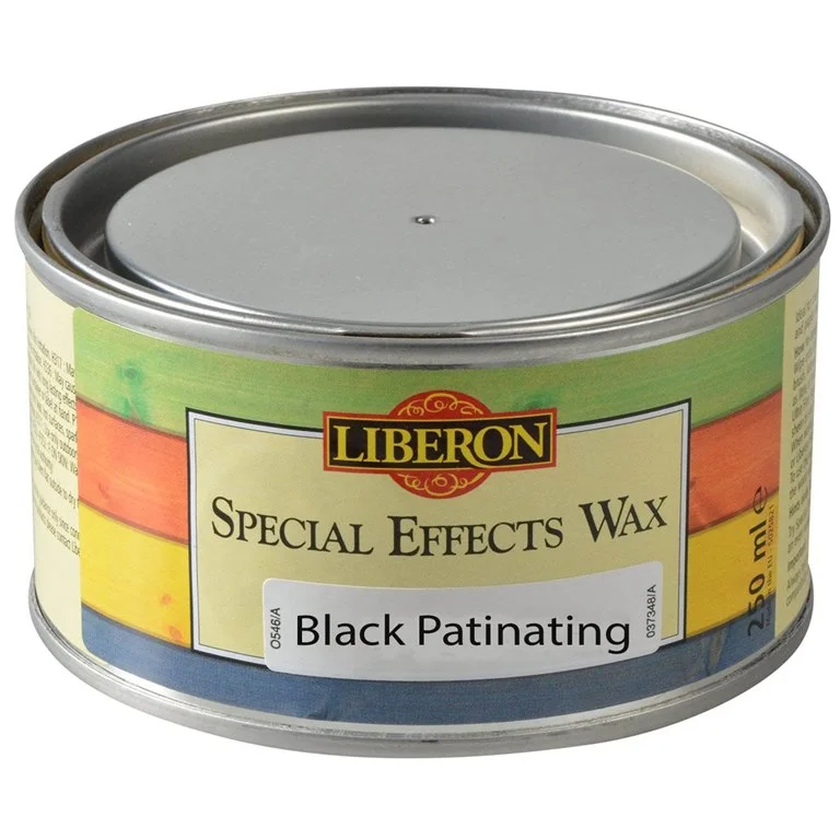 Φωτογραφία προϊόντος: Liberon Black Patinating Wax Μαύρο Κερί Mάτ Σε Πάστα 250ml