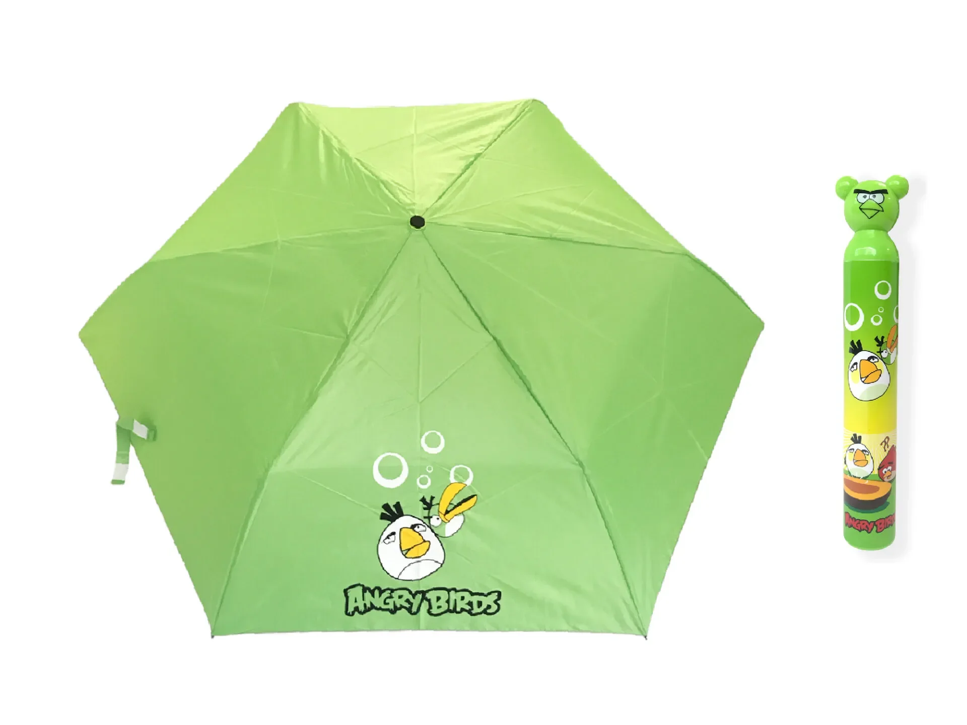 Φωτογραφία προϊόντος: Αυτοματη Ομπρελα Angry Birds - Green