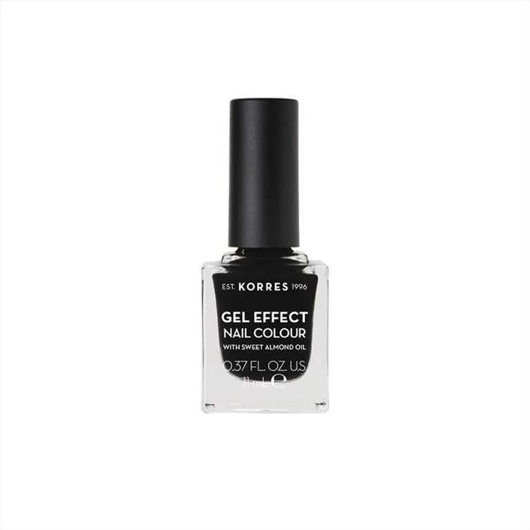 Φωτογραφία προϊόντος: Korres Gel Effect Nail 100 Black 11ml
