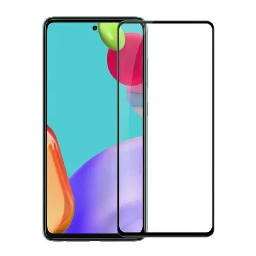 Φωτογραφία προϊόντος: Full Cover Full Glue Προστασία Οθόνης Tempered Glass 9H για Samsung Galaxy A52/A52s - Μαύρο