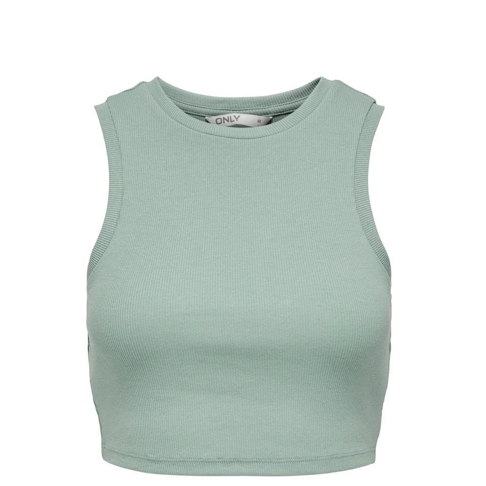 Φωτογραφία προϊόντος: ONLY Onlvilma Cropped Tank Top Ανοιχτό Πράσινο