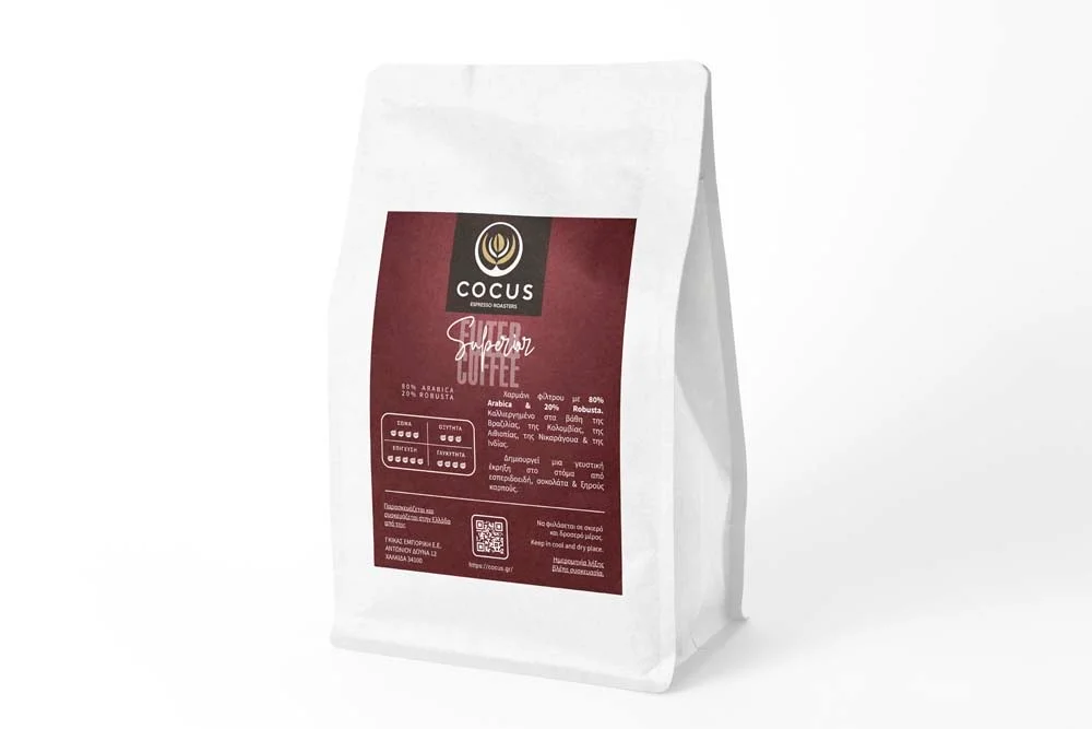 Φωτογραφία προϊόντος: Καφές Φίλτρου COCUS SUPERIOR 0.25 kg Αλεσμένος