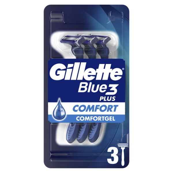 Φωτογραφία προϊόντος: Gillette Ξυραφάκια μιας Χρήσης Blue 3 Plus Comfort 3τμχ