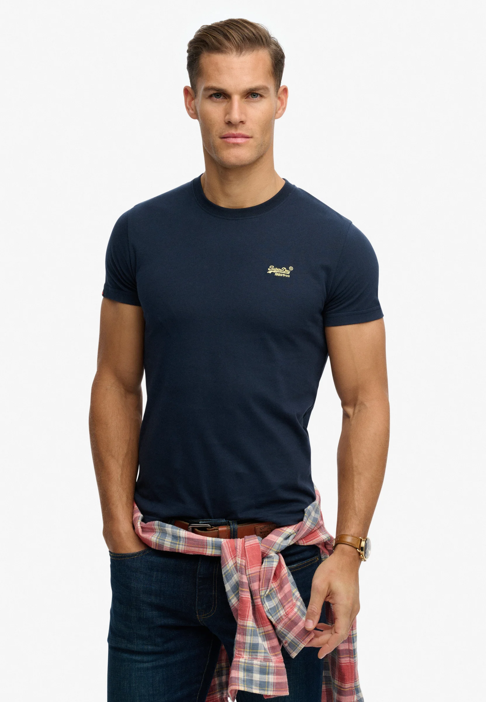 Φωτογραφία προϊόντος: SUPERDRY M ESSENTIAL LOGO EMB TEE (M1011245A-J7M) ΜΠΛΟΥΖΑ