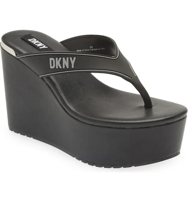 Φωτογραφία προϊόντος: DKNY ΓΥΝΑΙΚΕΙΑ ΠΛΑΤΦΟΡΜΑ TRINA K1266326, ΜΑΥΡΟ, Γυναίκα