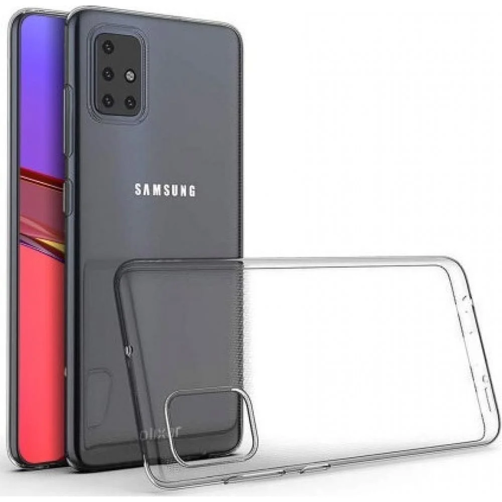 Φωτογραφία προϊόντος: Θήκη Back Cover Σιλικόνης για Samsung Galaxy A51 - Διαφανής