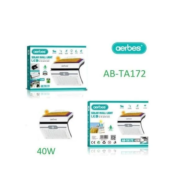 Φωτογραφία προϊόντος: OEM AB-TA172 Ηλιακό Φωτιστικό Επιτοίχιας Τοποθέτησης με Ανιχνευτή Κίνησης σε Λευκό Χρώμα 81011SJH00SL