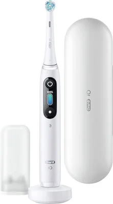 Φωτογραφία προϊόντος: Oral-B iO Series 8 Ηλεκτρική Οδοντόβουρτσα με Χρονομετρητή, Αισθητήρα Πίεσης και Θήκη Ταξιδίου 4210201424369