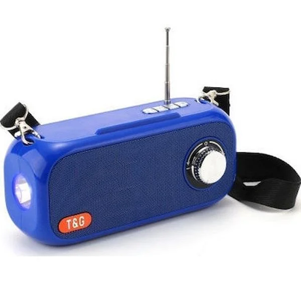 Φωτογραφία προϊόντος: OEM T&G TG-613 Ηχείο Bluetooth 5W με Ραδιόφωνο και 4 ώρες Λειτουργίας Blue