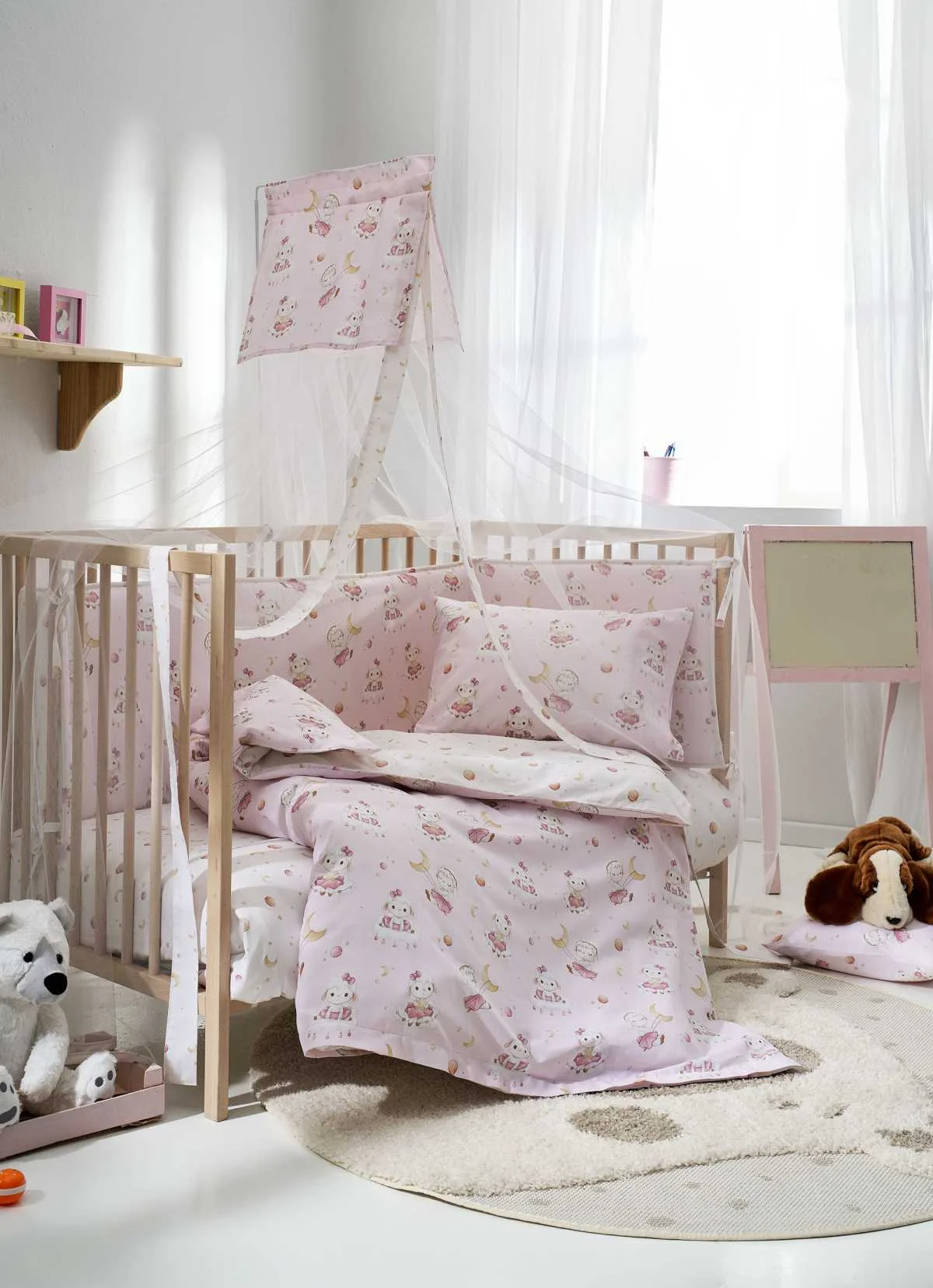 Φωτογραφία προϊόντος: Vesta Home LAMBI ΣΕΤ ΠΑΠΛ-ΘΗΚΗ ΠΑΙΔΙΚΗ 120Χ160 2ΤΕΜ