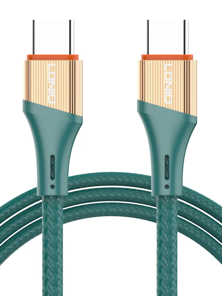 Φωτογραφία προϊόντος: LDNIO καλώδιο USB-C σε USB-C LC631C, 65W PD, 1m, πράσινο