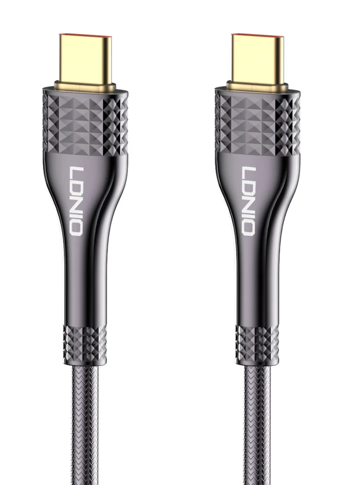 Φωτογραφία προϊόντος: LDNIO καλώδιο USB-C σε USB-C LC651C, 65W, 1m, γκρι
