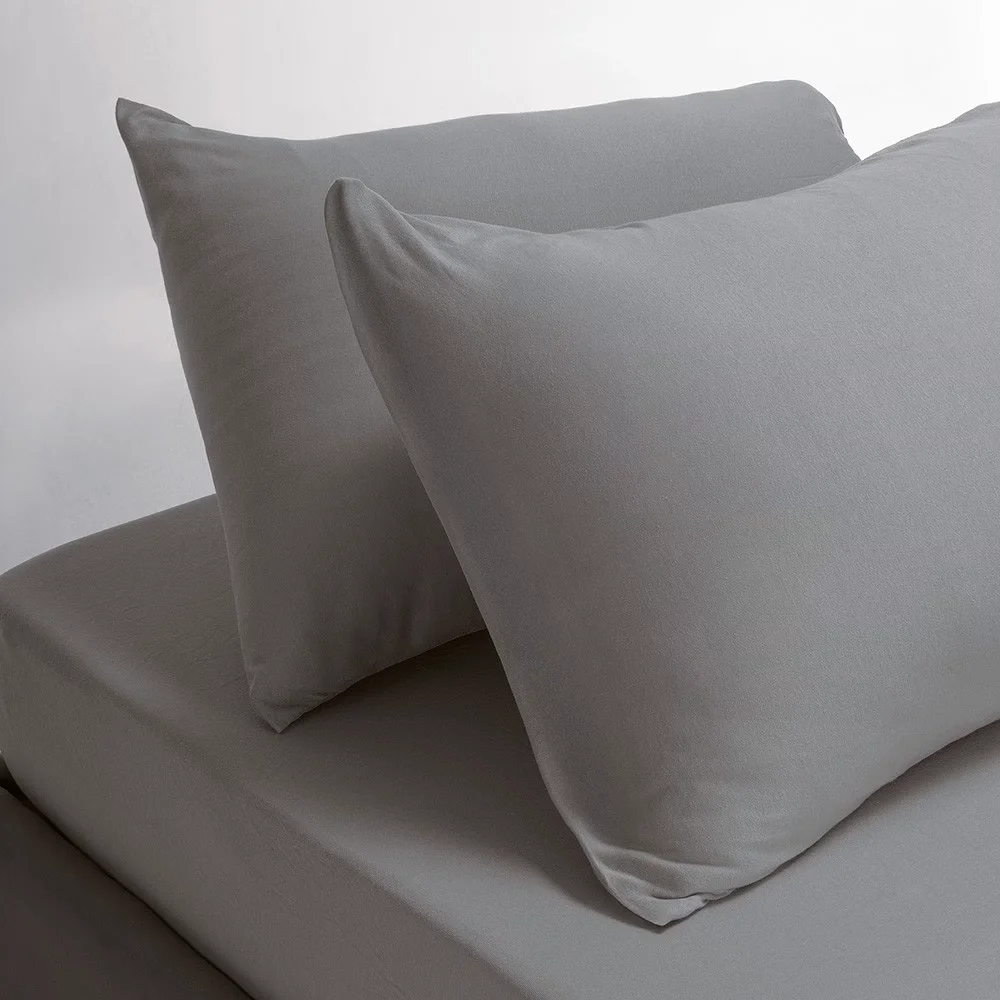 Φωτογραφία προϊόντος: Melinen Home Σεντονι Jersey (σετ 3 Τεμ.) 180χ200+35 Grey
