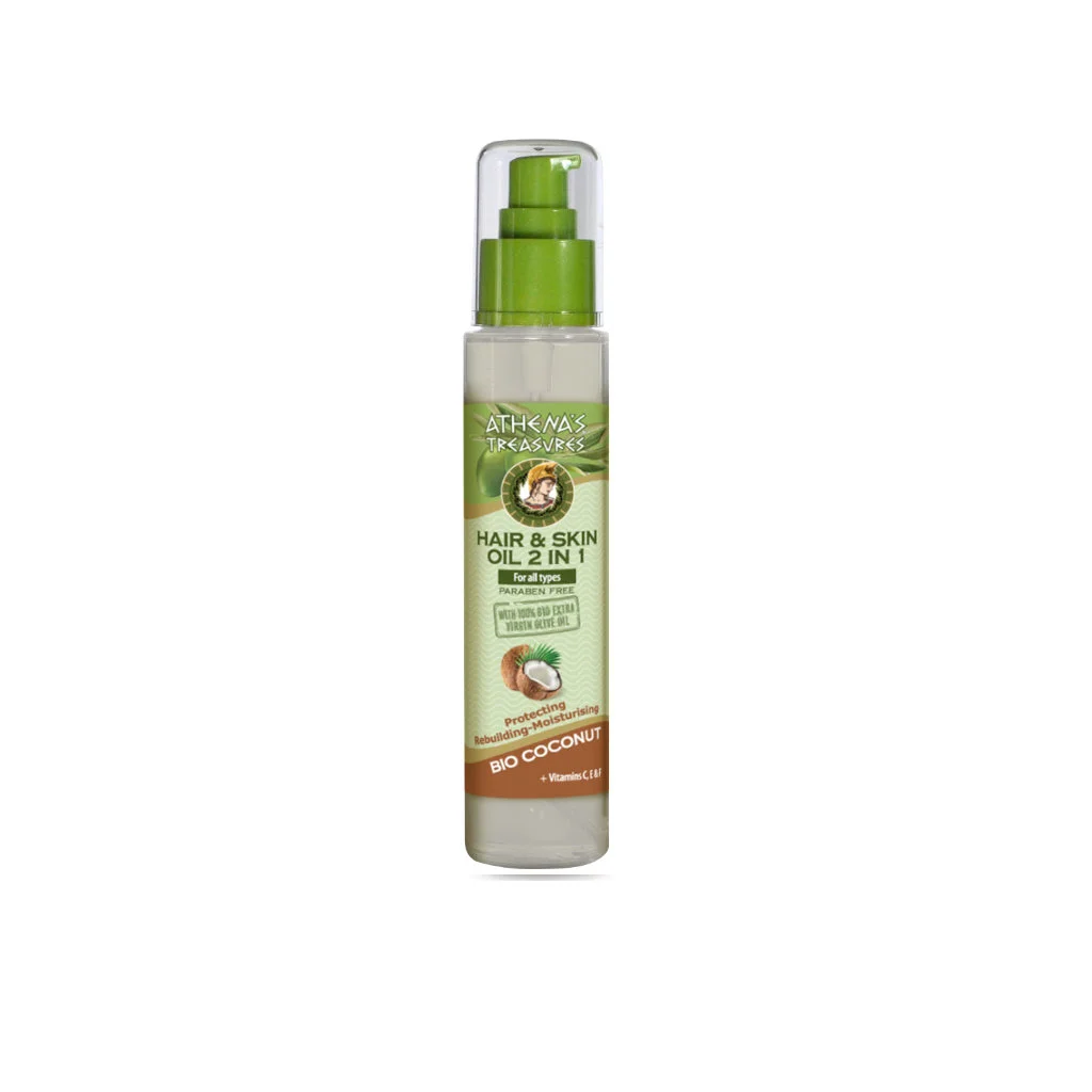 Φωτογραφία προϊόντος: ATHENA S HAIR + SKIN COCONUT OIL 2 IN 1 125ml
