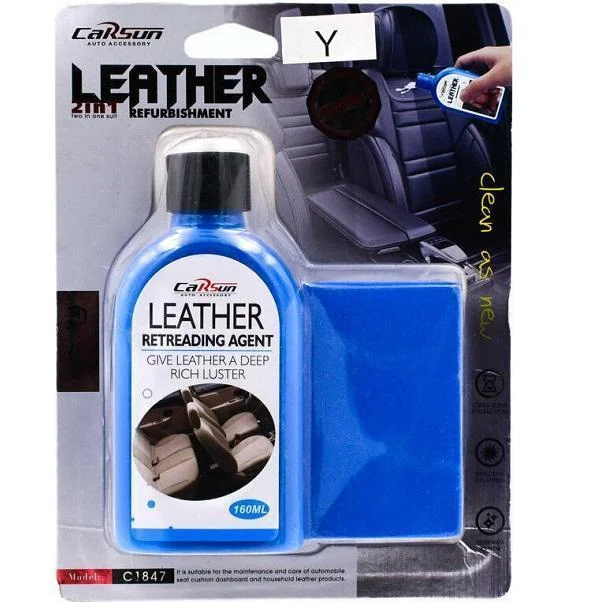 Φωτογραφία προϊόντος: OEM Carsun Σετ Καθαρισμού & Γυαλίσματος Δέρματος 160ml